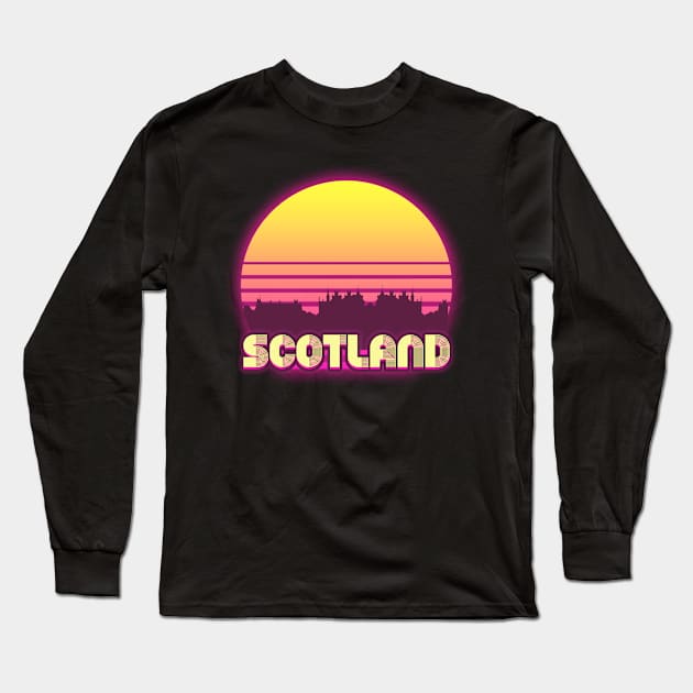 Scotland travel Long Sleeve T-Shirt by SerenityByAlex